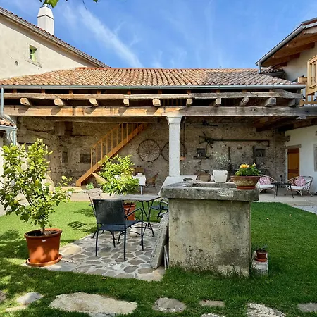 Kobdilj 1835 Historic Homestead With Shared Courtyard Lejlighed Štanjel